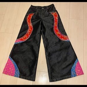 Real vintage 90s Y2K JNCO wide leg rave pants rare skater macgear style USA mint
